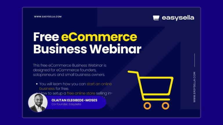 Free eCommerce Business Webinar